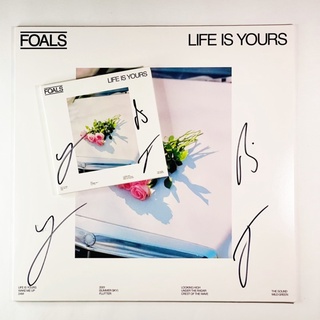 【極稀有親簽CD白膠/黑膠現貨】Foals Life Is Yours 專輯 簽名 小馬樂團 自己掌控人生 彩膠