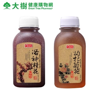 康健生機 洛神桂花烏梅飲/枸杞菊花飲 350ml/瓶 大樹