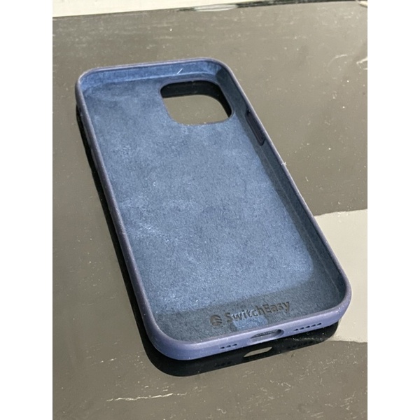 美國SwitchEasy Skin 原廠質感 6.1吋 iPhone 12 Pro矽膠防摔手機保護殼 經典藍