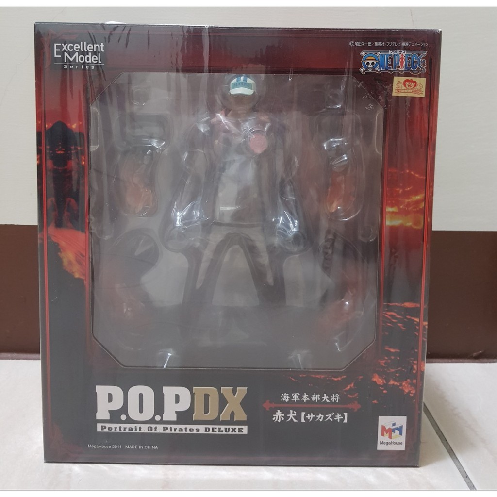 海賊王 日版金證 POP P.O.P DX 海軍 三大將 上將 赤犬