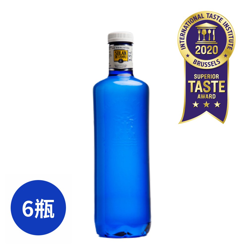 Solan【箱出免運】西班牙神藍天然礦泉水 (1500ml) 寶特瓶裝 (6瓶/箱)