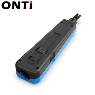 ONTi 多功能打線刀 多功能打孔工具 網路網線模塊打線器 110打線工具 卡線刀 網路跳線架打線鉗