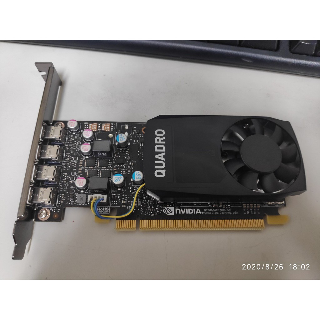 NVIDIA Quadro P620 2GB GDDR5 128bit PCI-E 工作站繪圖卡