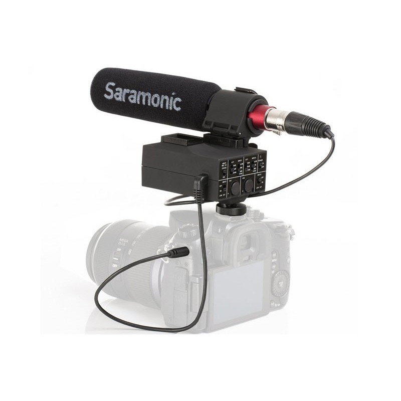 【控光後衛】Saramonic MixMic XLR 麥克風 混音器 套裝 槍型 指向 幻象 3.5mm 收音 公司貨