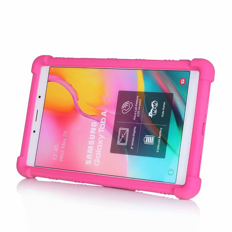 SAMSUNG 適用於三星 Galaxy Tab A 8.0 2019 SM-T295 SM-T290 的矽膠軟平板電腦