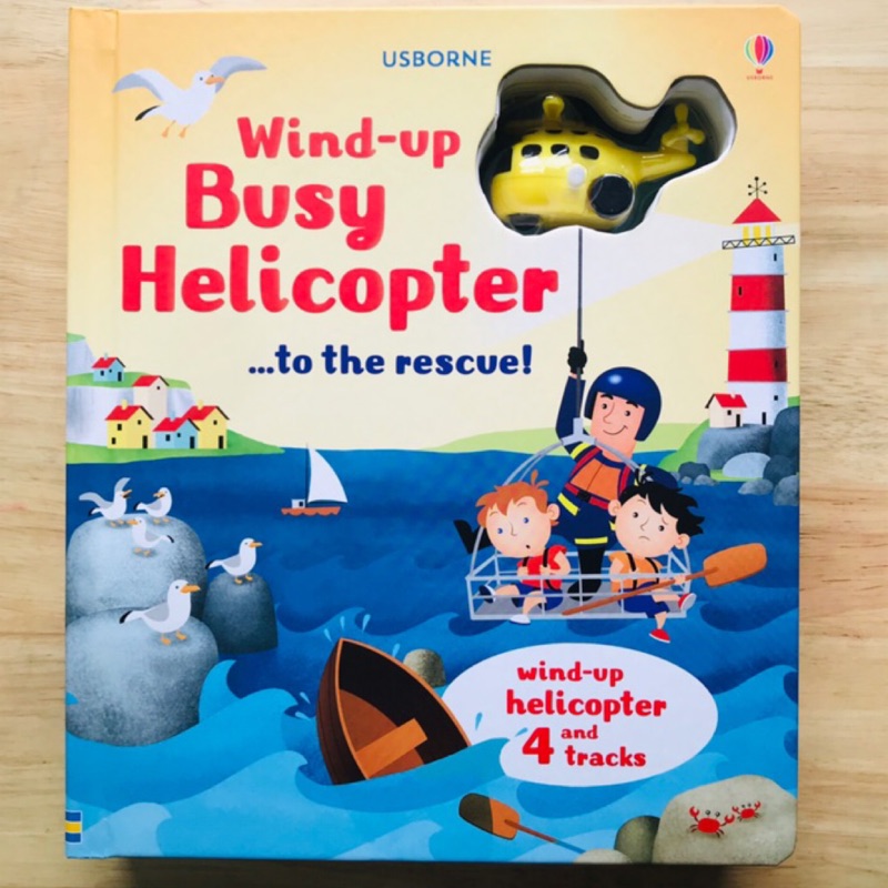 小書櫃-Wind-Up Busy Helicopter... to the Rescue軌道遊戲書