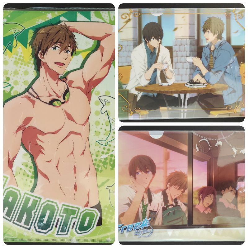 現貨 全新 FREE！ 男子水泳部 資料夾 七瀨遙 橘真琴 松岡凜 山崎宗介 動漫 週邊 曼迪 絕版