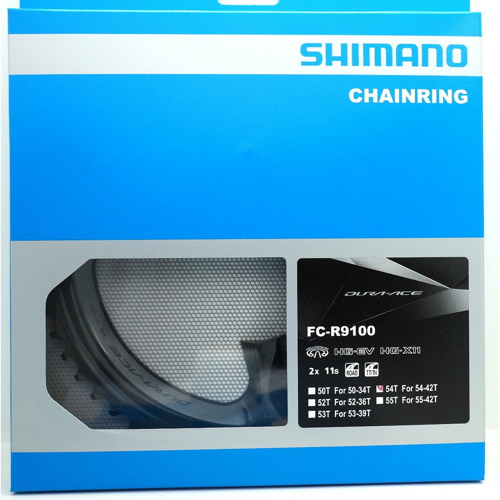 SHIMANO DURA-ACE FC-R9100 2x11速大齒盤55或54T或55/54+42T修補齒片組合