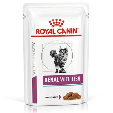 貓用 ROYAL CANIN 皇家 濕糧 RF23CW 及 RF23FW 腎臟 雞肉85克 及 魚85克 及 原味 85