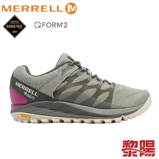MERRELL 067202 ANTORA 2 GTX 防水多功能健行鞋 女款 (苔綠/桃紅) 33ML067202
