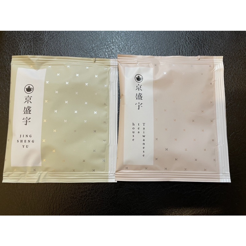 京盛宇 白毫茉莉 輕焙四季春 阿里山金萱 立體隨行包 6包95元