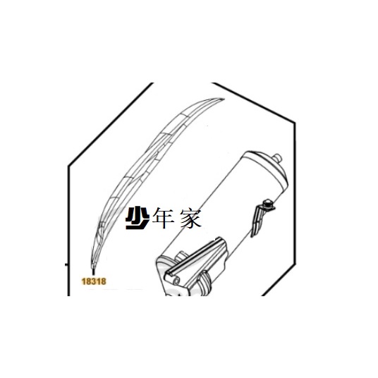 《少年家》KYMCO 光陽 原廠 LKB9 CANDY-110 排氣管護片 不含螺絲包