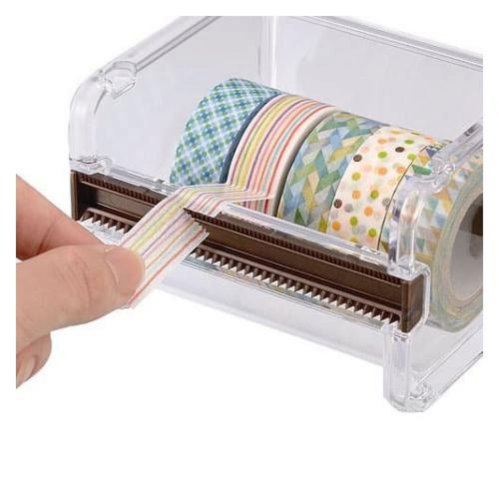 Wendystore 日本製inomata 紙膠帶收納盒膠帶可切割手帳膠台diy 居家生活桌上收納收納 蝦皮購物