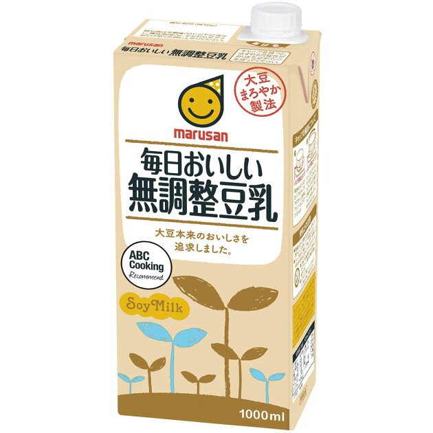 日本丸三marusan無調整豆乳   　 1000ml  日本內銷版