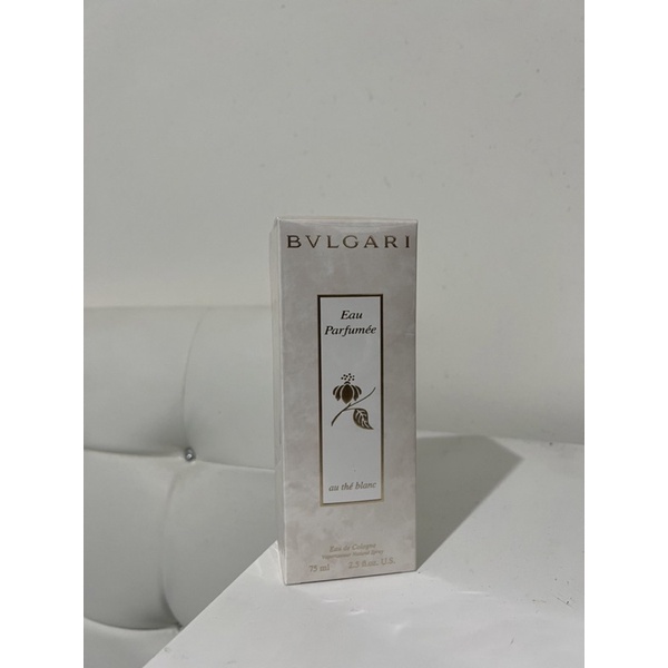 Bvlgari /寶格麗香水/白茶中性古龍水75ml(全新）