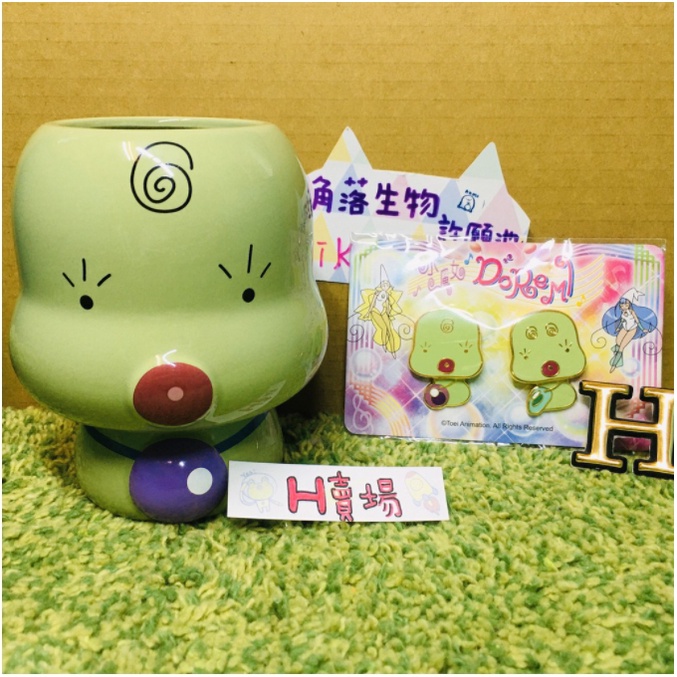 小魔女DoReMi 搖頭徽章 小魔女 DoReMi 小花 魔女 莉卡 夢露 新光三越 魔女見習生 胸章 會場限定 台灣