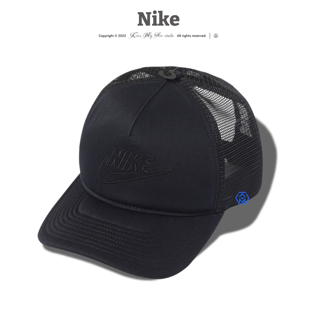 [現貨] Nike Classic 99 Cap 卡車帽 棒球帽 網帽 全黑 電繡 後扣可調 DC3984-011