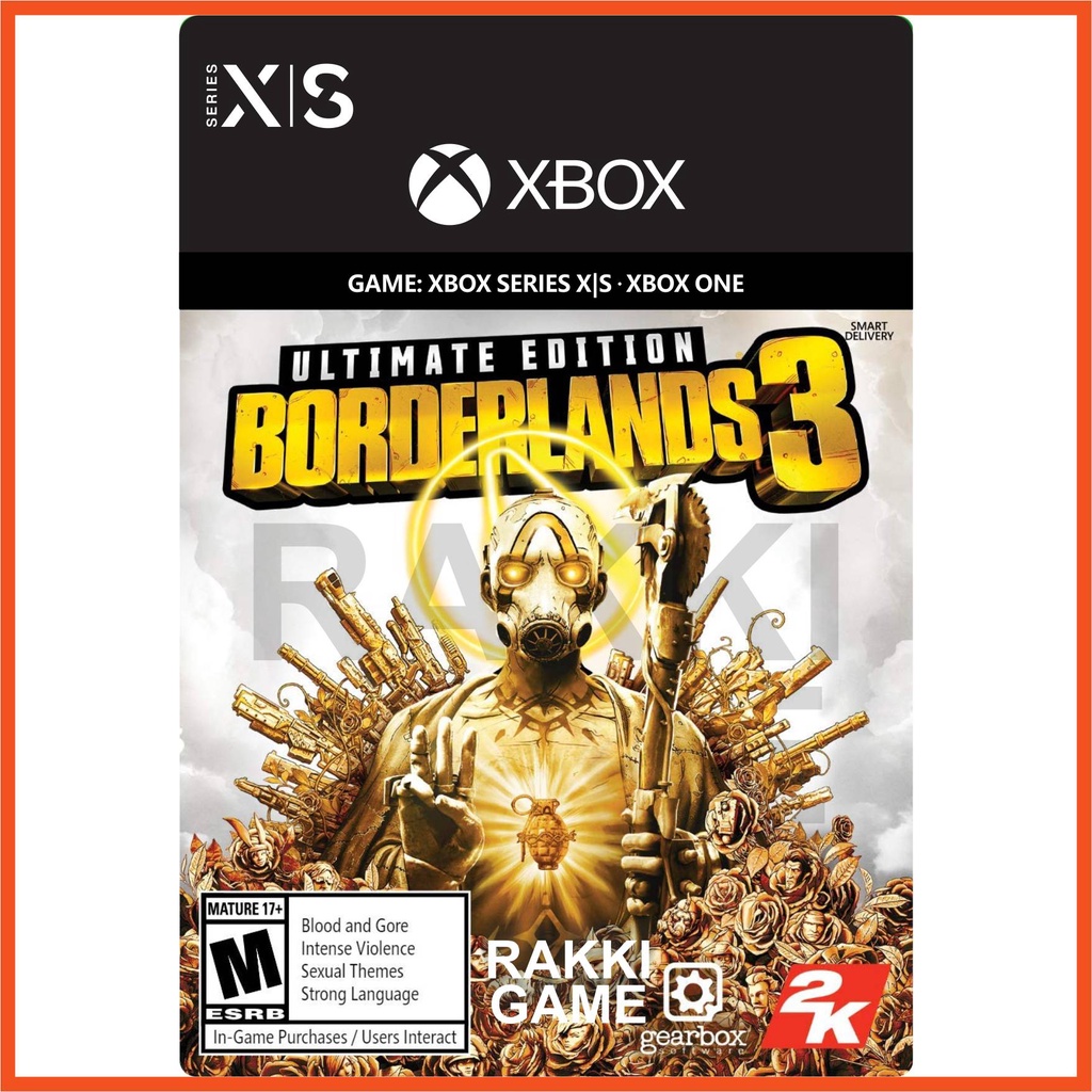 [正版序號]XBOX 邊緣禁地3 終極版 Borderlands 3中文 XBOXONE Series X S 雙人遊戲