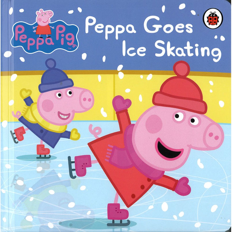PEPPA GOES ICE SKATING 佩佩豬溜冰趣｜粉紅豬小妹故事集【麥克兒童外文書店】