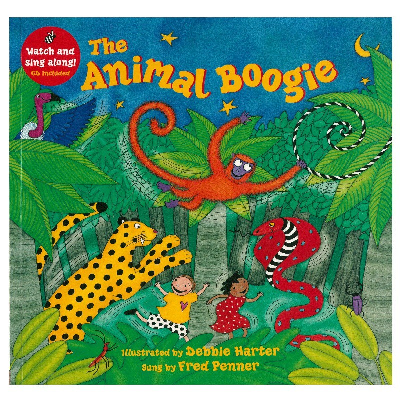 Watch and Sing Along: Animal Boogie With CD 英語故事童謠有聲書