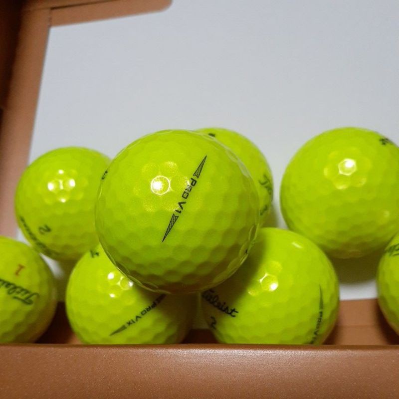 螢光色二手高爾夫球10入（prov1,prov1x）