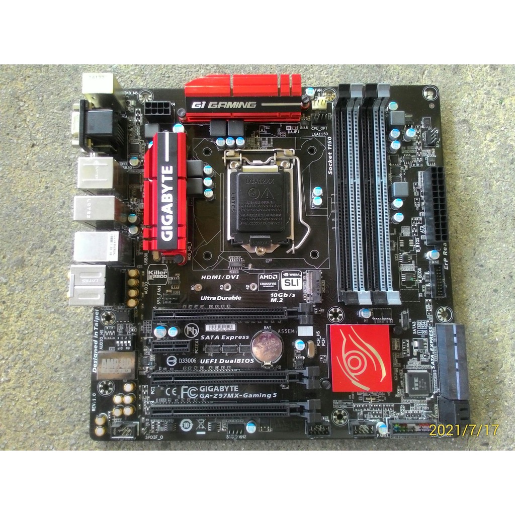 技嘉 GIGABYTE Z97 GA-Z97MX-Gaming 5 LGA1150 主機板 良品