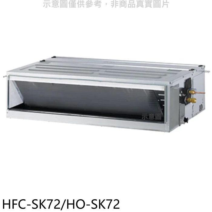 禾聯【HFC-SK72/HO-SK72】變頻吊隱式分離式冷氣 .