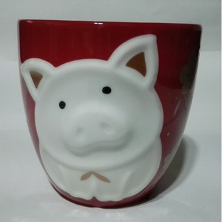 臺灣星巴克隨行杯隨行卡系列 starbucks2019年豬年馬克杯生肖馬克杯