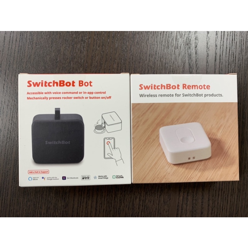 (免手機開關)SwitchBot 開關機器人+遙控按鈕 搭配方案 智慧配件-遙控開關