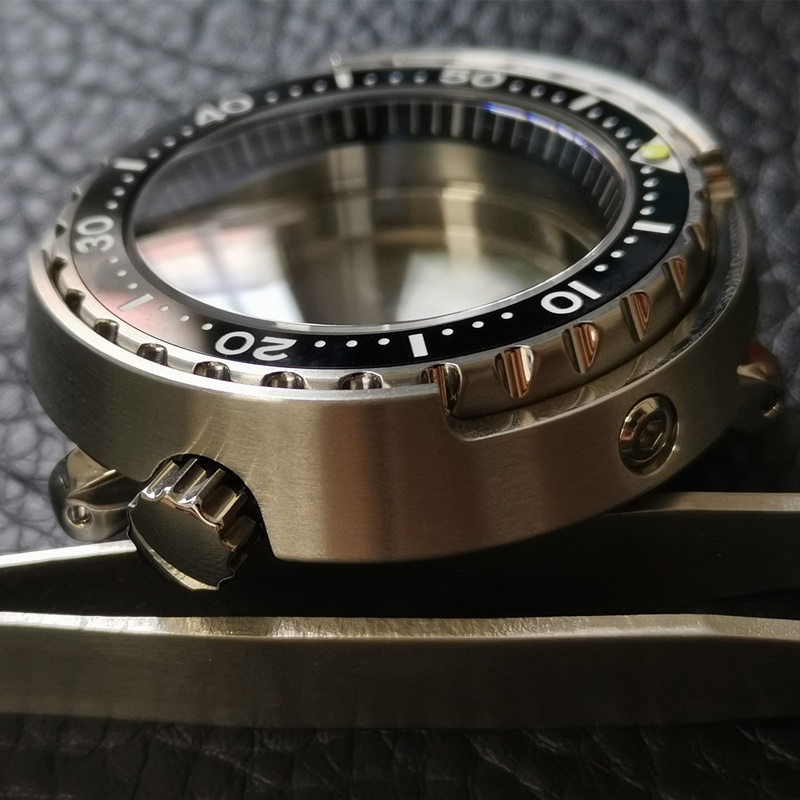 SEIKO 精工 NH35A NH36A SKX007 錶盤機芯 316L 不銹鋼表圈手錶配件的錶殼面表環插件