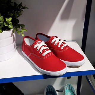 TheOneShop Keds 童鞋 小朋友 紅色 帆布 基本款 經典款 帆布鞋 KY41605A