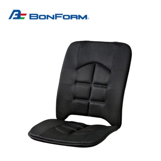 日本 BONFORM 備長炭抗菌消臭L型座墊 B5656-07BK 止滑 透氣 車用坐墊 汽車坐墊 椅墊