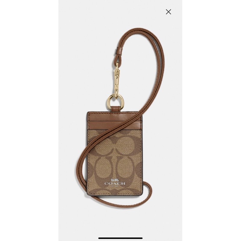 現貨 美國代購coach 正版識別證套識別證證件夾證件卡套 蝦皮購物