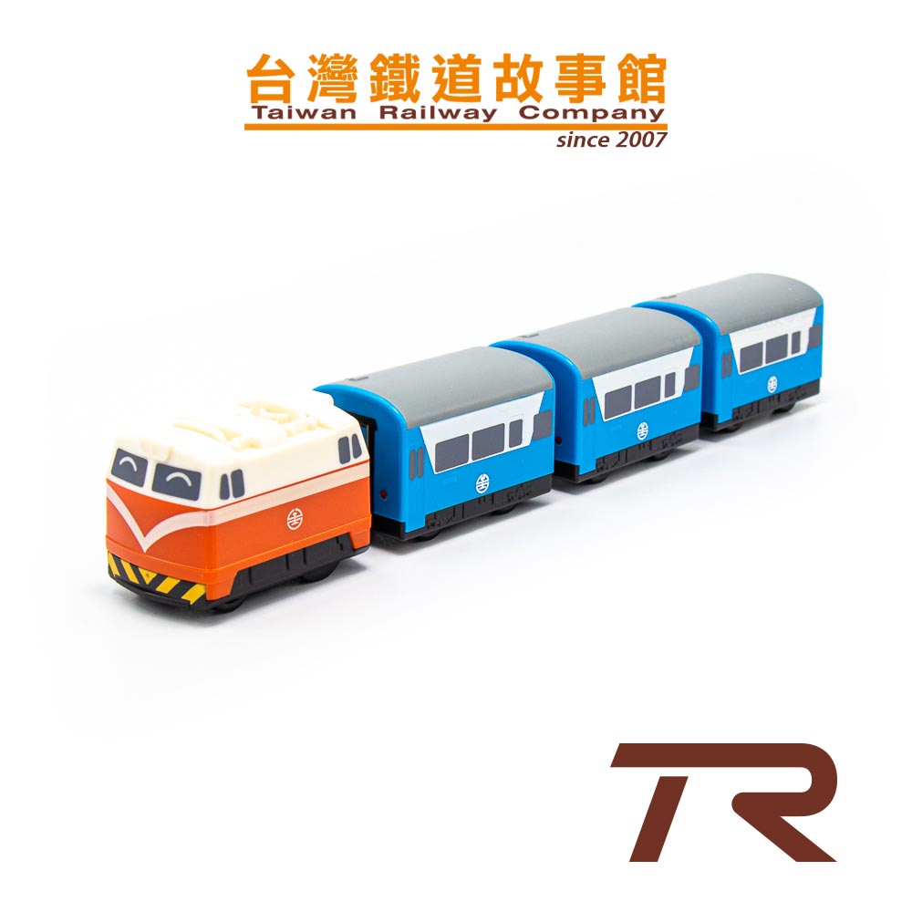 鐵支路模型 QV009T2 台灣鐵路 E200 復興號 電力機車 台鐵迴力車 火車玩具 | TR台灣鐵道故事館