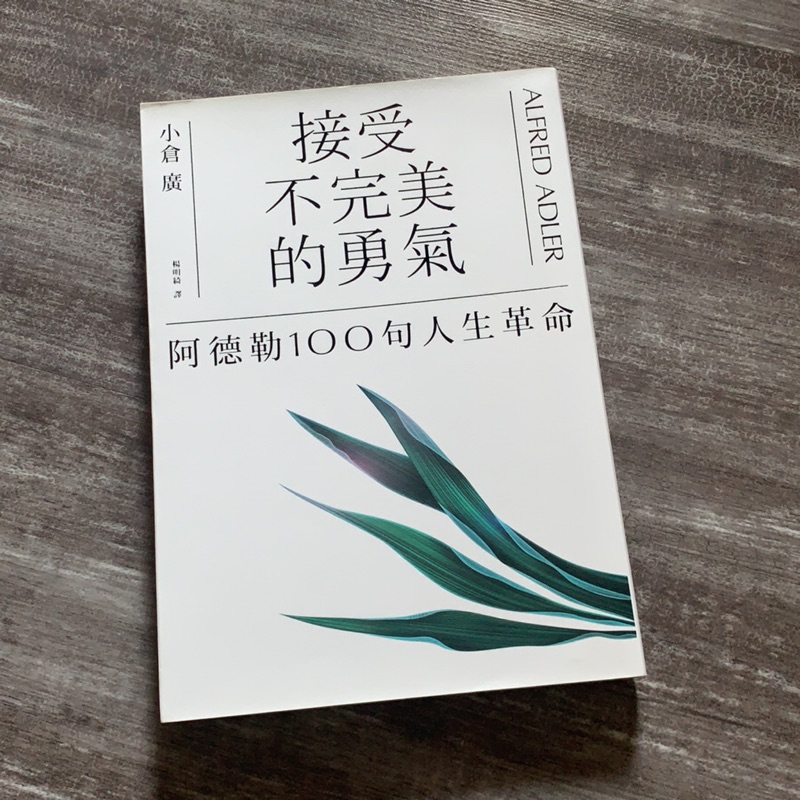 接受不完美的勇氣 （二手書況極新）