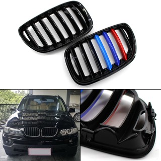 BMW X5 E53 2004-2006 X Series 專用水箱護罩 共三色 Grille-341