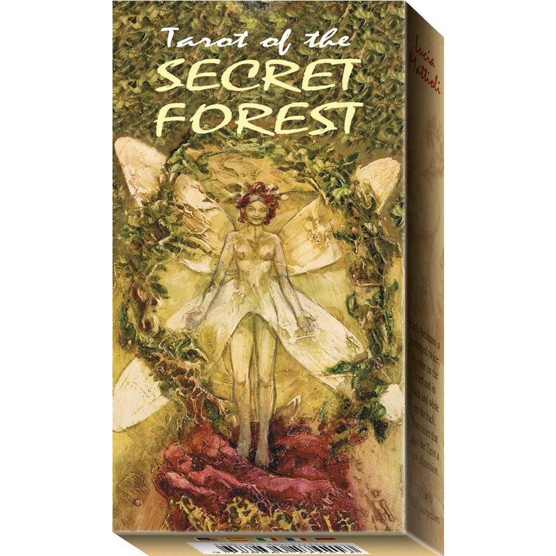 秘密森林塔羅,贈中文翻譯｜Tarot Of The Secret Forest，理性與感性並存的雙面印刷設計【左西】