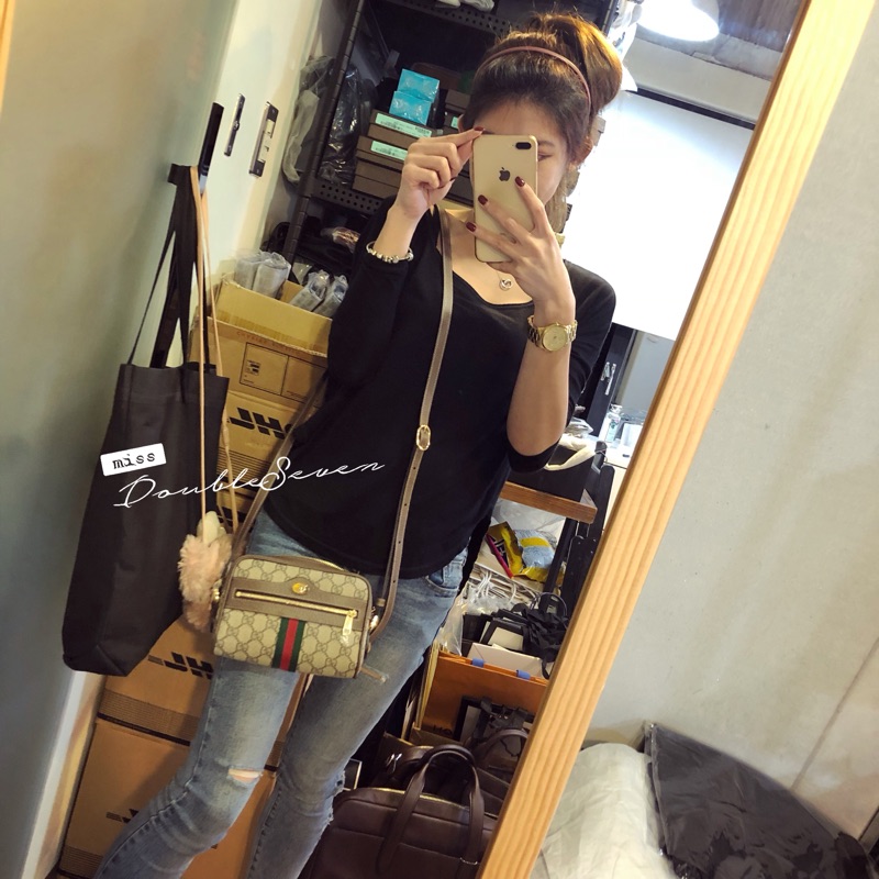 Gucci 斜背包Ophidia GG Supreme mini bag????超夯熱門新款現貨+預購| 蝦皮購物