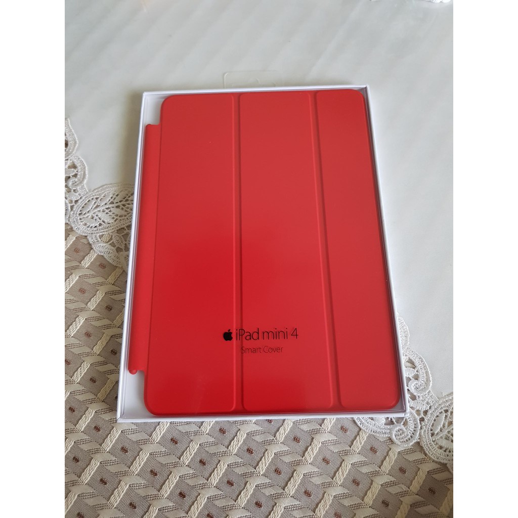全新 正紅 ipad mini4 smart cover