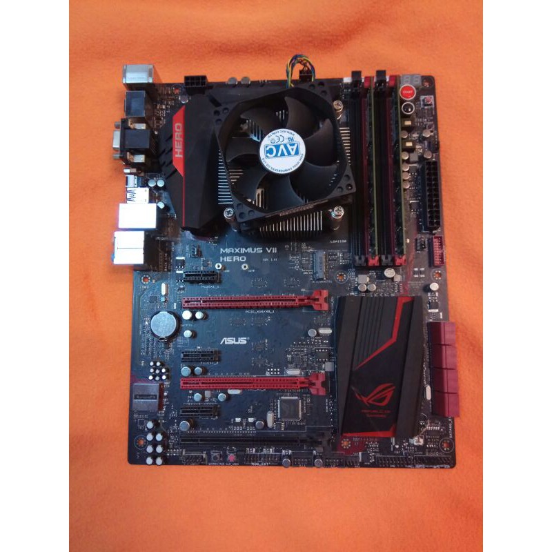 華碩 MAXIMUS VII HERO Z97 M7H   1150 DDR3 ATX M2 電競主機板