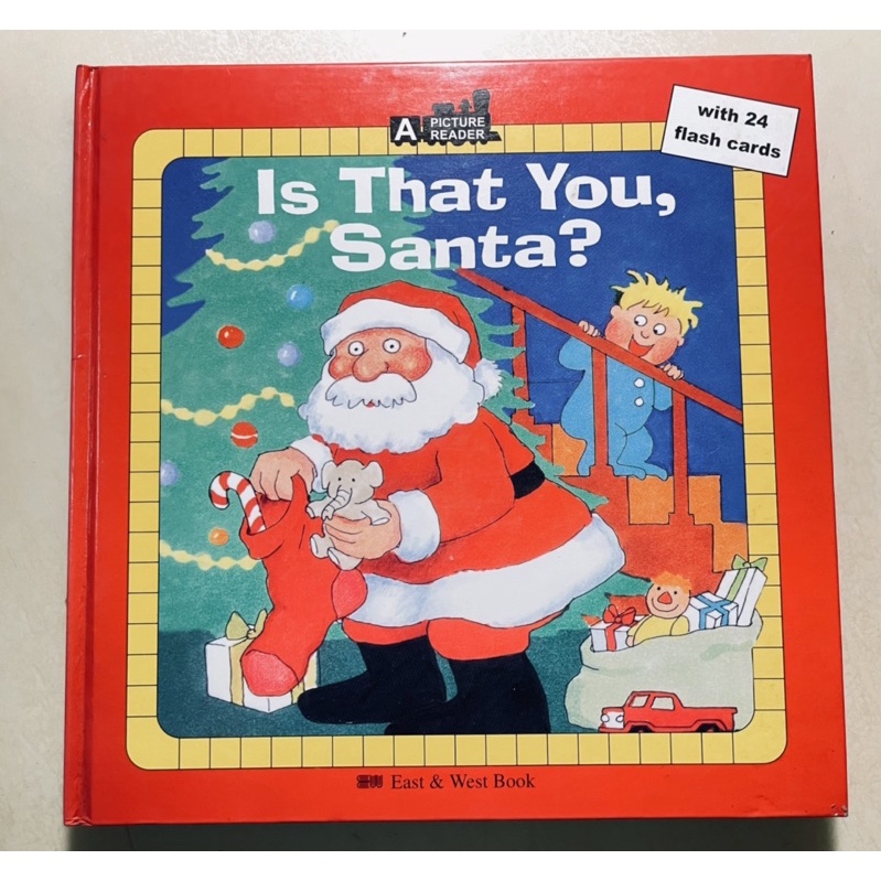 東西圖書出版精裝兒童英語圖畫書讀本系列picture reader 聖誕老人，是你嗎？