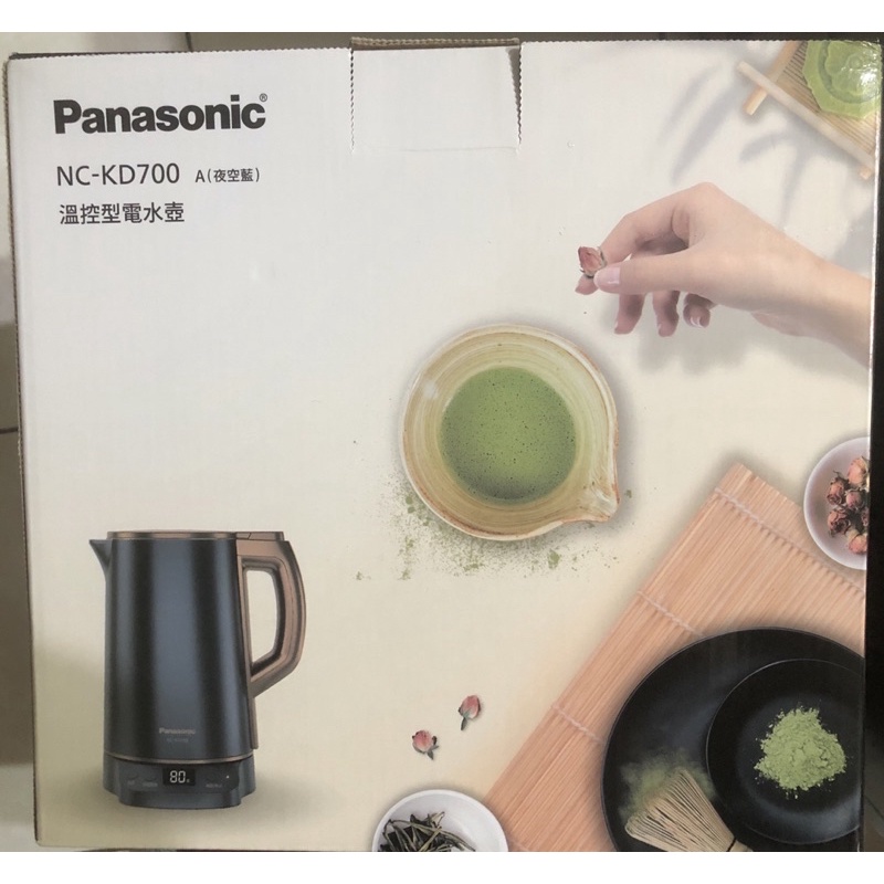 Panasonic 國際牌1.5L大容量溫控型電水壺（夜空藍）NC-KD700