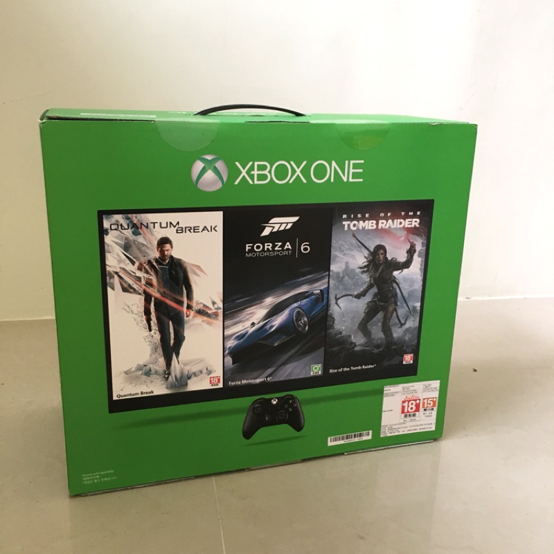 XBOX ONE 500GB 黑色同捆組