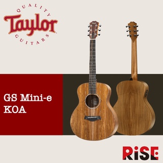 Taylor GS Mini-e Koa 相思木 38吋 面單板 旅行吉他 附原廠袋【又昇樂器.音響】