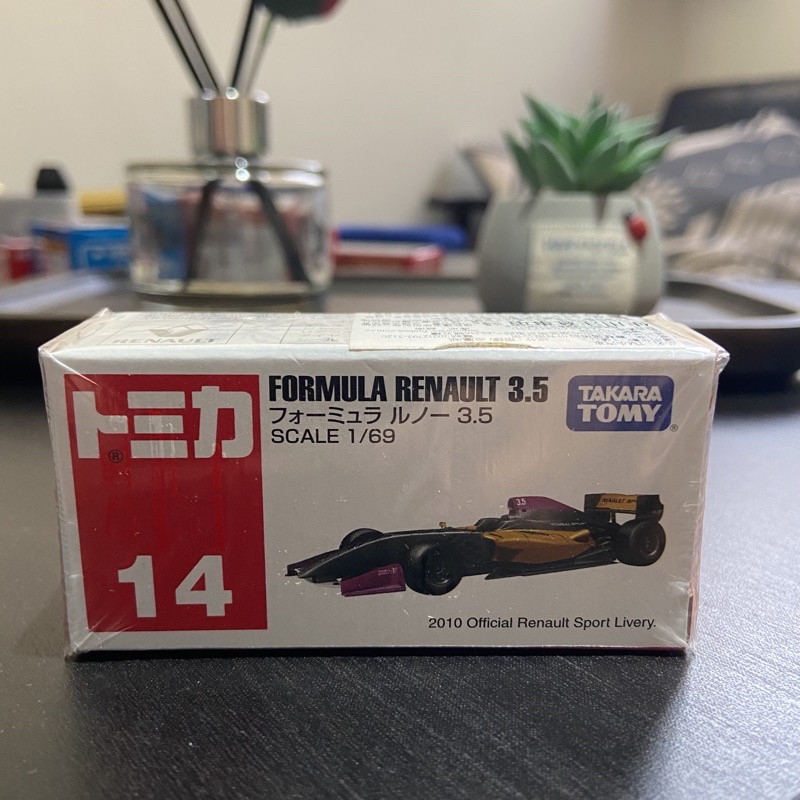 Tomica 14 Formula Renault 3.5 F1 雷諾一般版 全新絕版多美