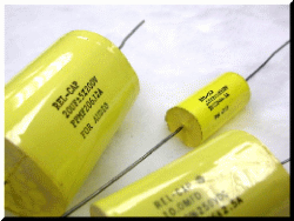 Condensatore Axiale REL-CAP RT 0.1 UF 600V 5% (100nF) Per Audio, Nuovo