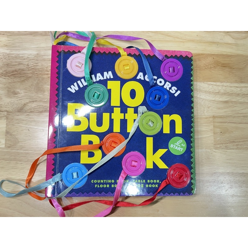 Kidsread 10 Button Book 點讀繪本 硬頁書