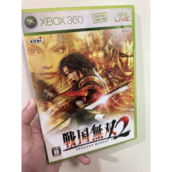 正日版 Xbox360 戰國無雙2 遊戲片