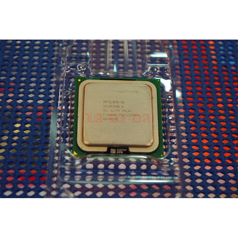 二手良品 Intel Celeron D 331 2.66Ghz 單核心 775腳位