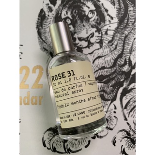 【LE LABO 香水實驗室】 ROSE 31 玫瑰 31 淡香精 Eau De Parfum 分享香